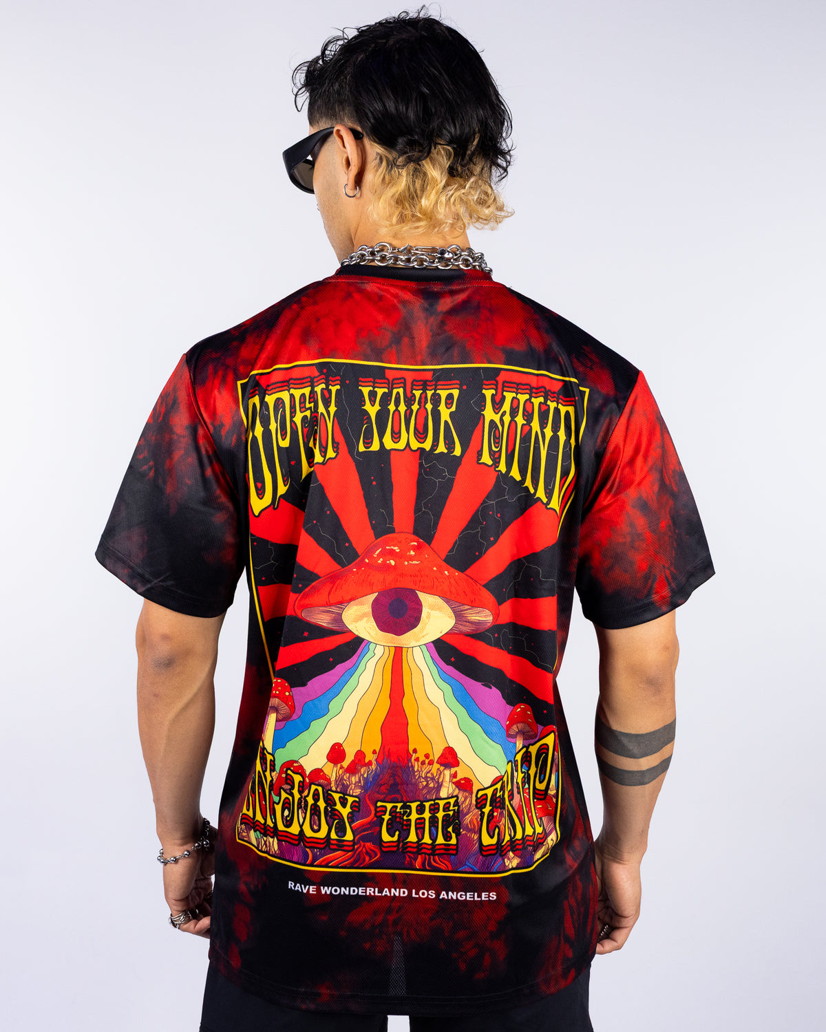 Open Your Mind, Enjoy The Trip Men's Tie Dye T-Shirt