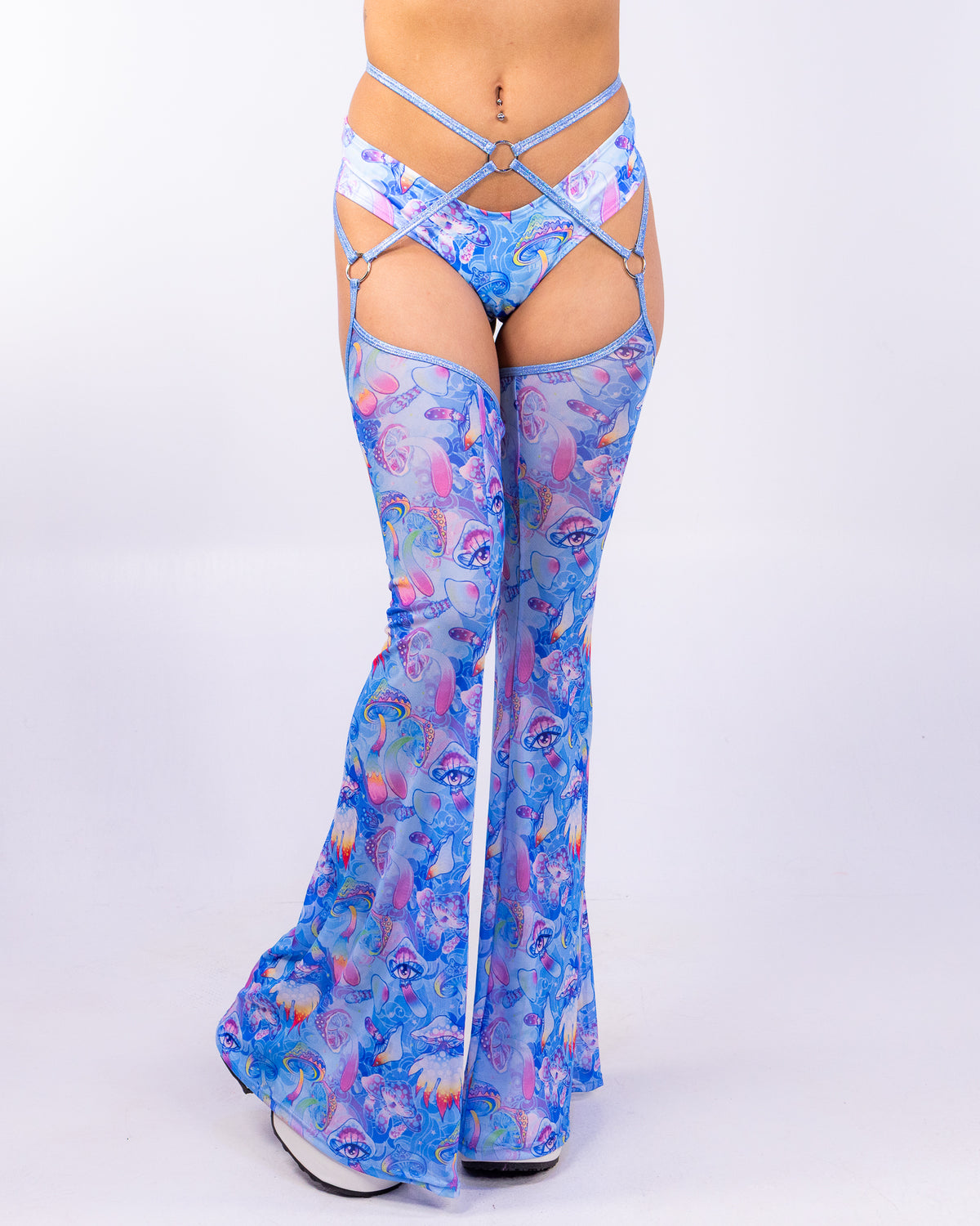 Mystic Mushroom Women's Strap Chaps