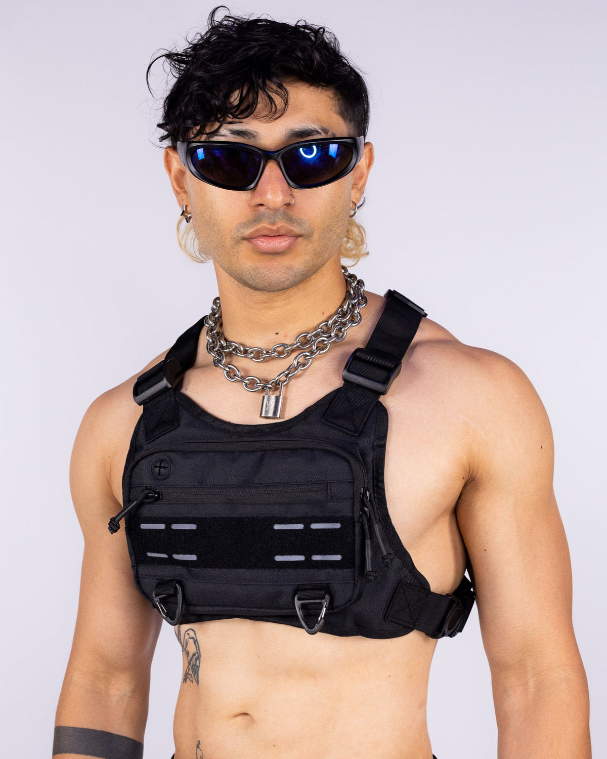 Reverb Unisex Harness Chest Bag