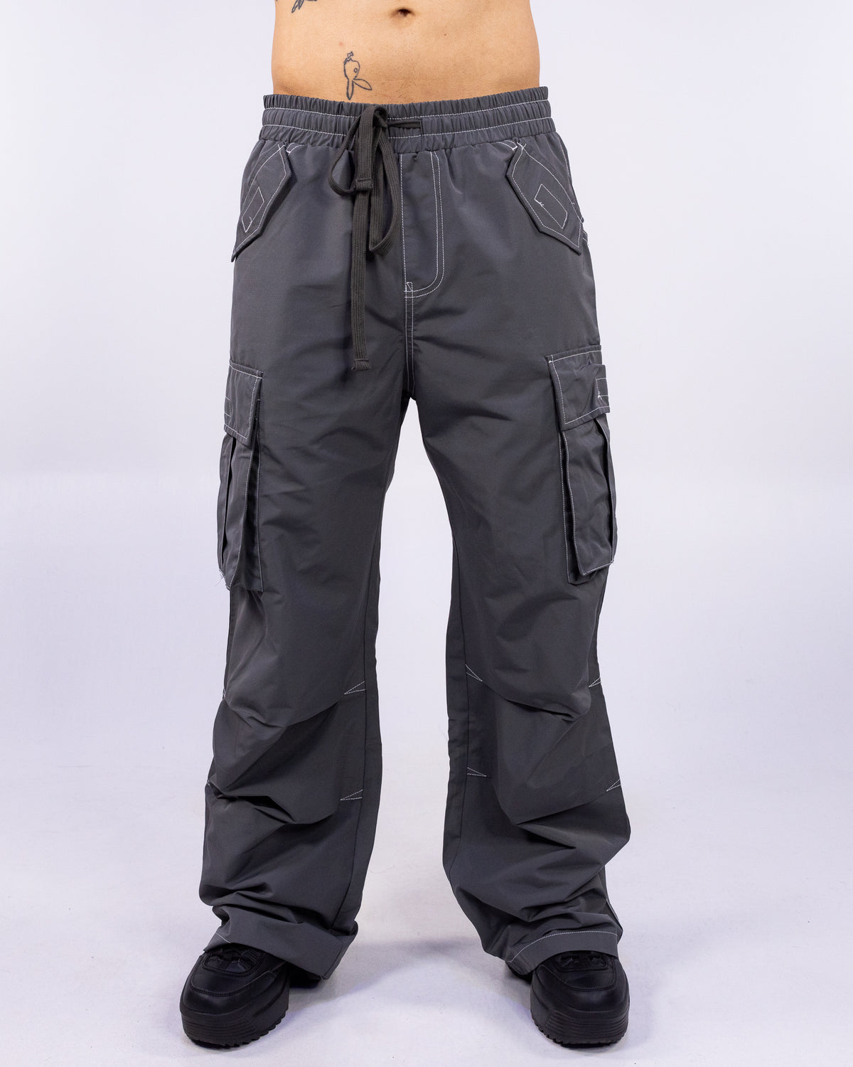 Campus Gray Men's Cargo Pants