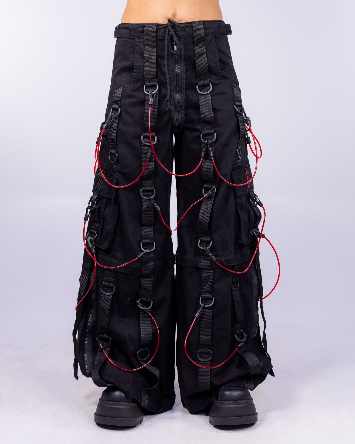 Tripp NYC Zip-Off Transfusion Black Unisex Pant