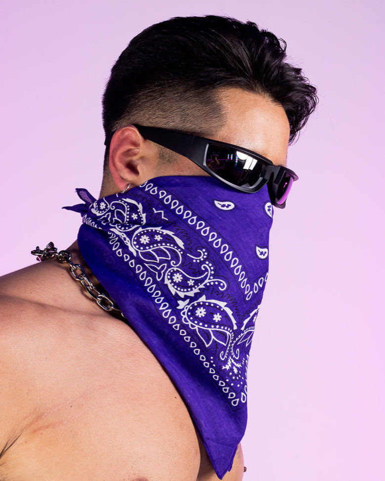 Basic Paisley Unisex Face Bandanna Mask