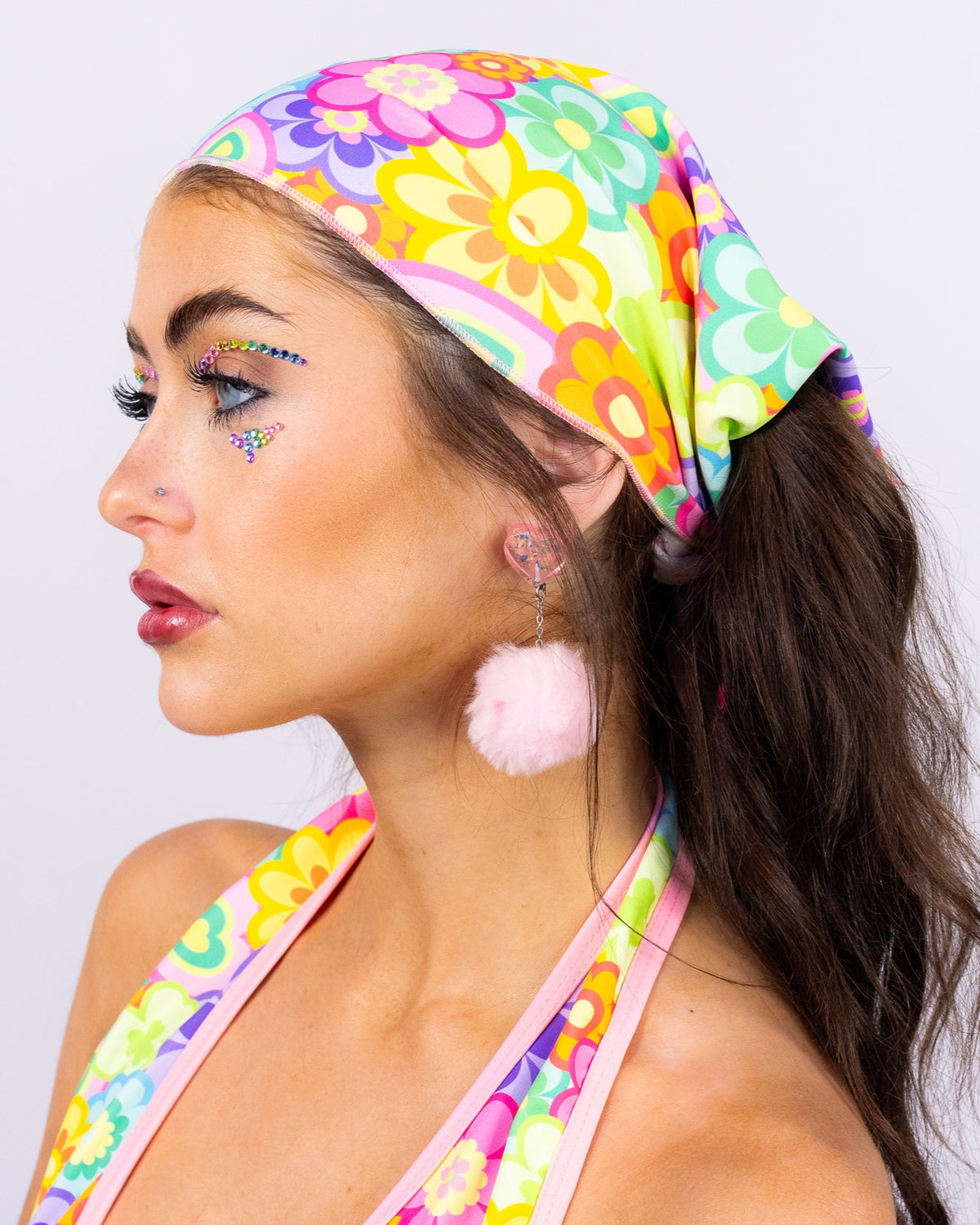 Flower Power Unisex Bandana