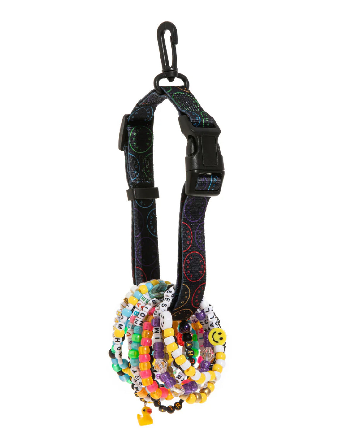 Kandi Strap - Cargo Strap for Backpacks to Carry Bracelets at Festivals and Raves