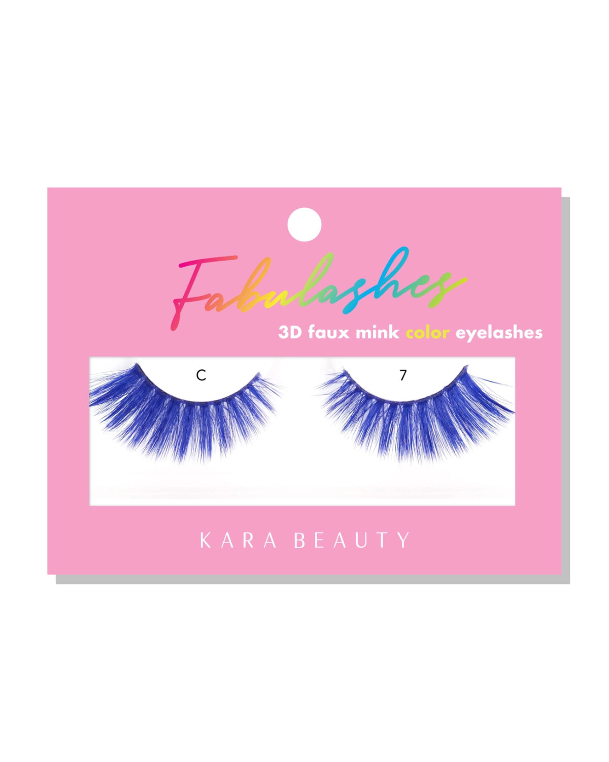 Dark Blue Women's 3D Faux Mink Eyelashes