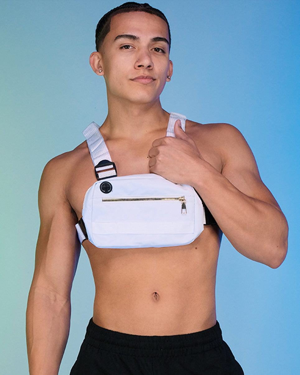 Harness Front Fanny Pack - Rave Wonderland