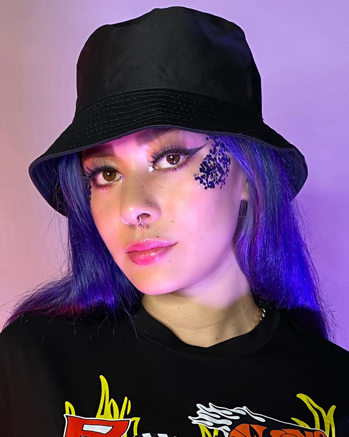 Eff the Haterz Solid Bucket Hat - Rave Wonderland