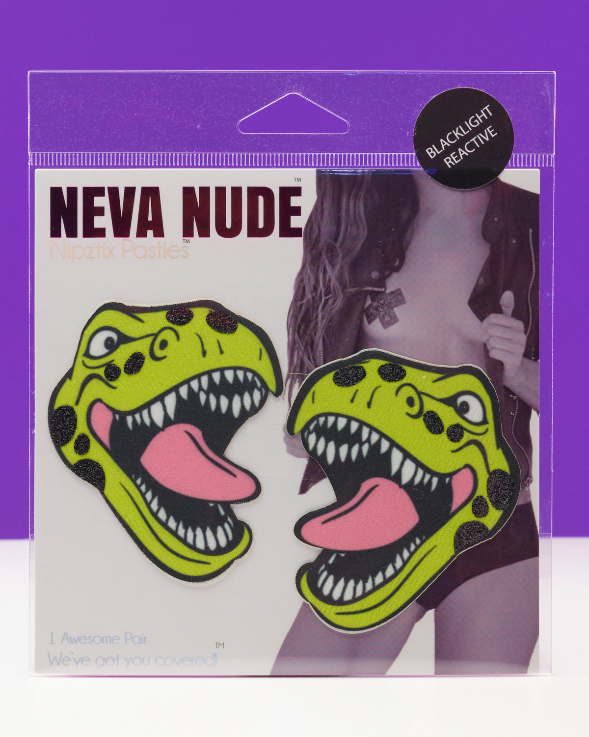 Sexy T-Rexy Glitter Pasties - Rave Wonderland