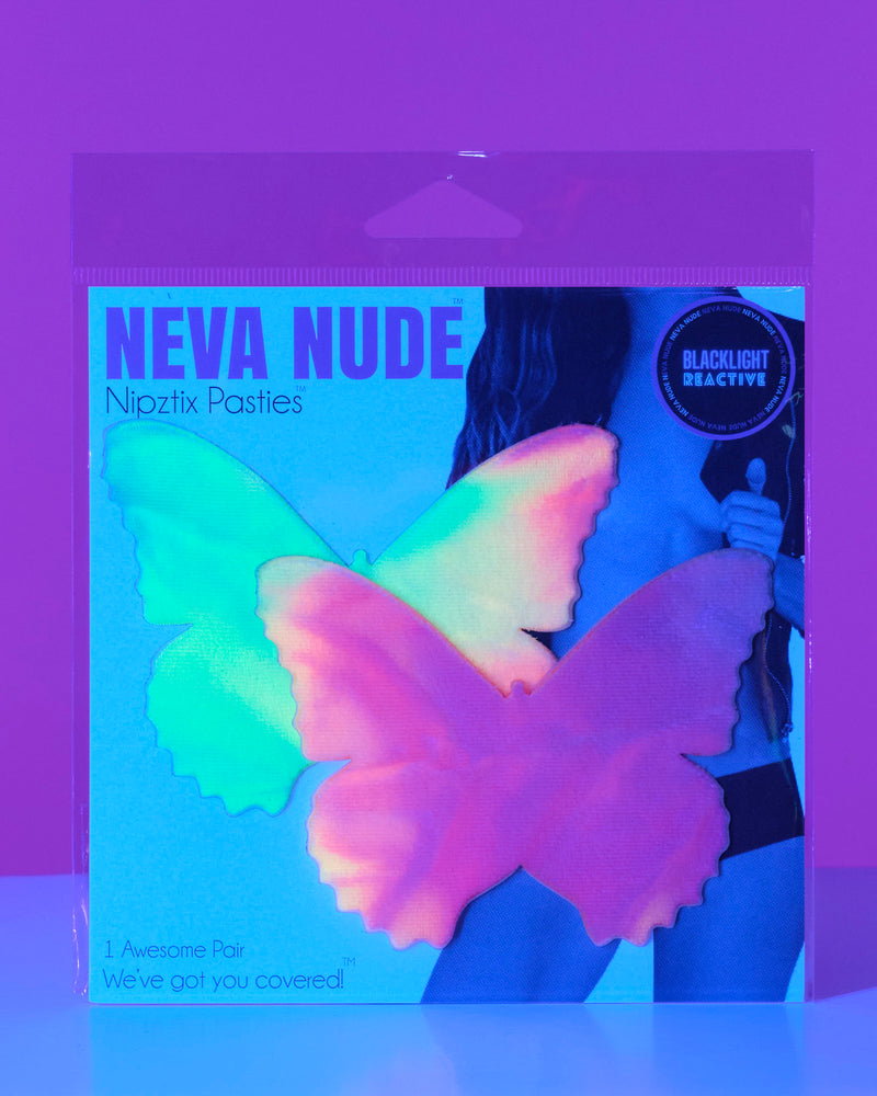 Rainbow Sherbet Butterfly Pasties - Rave Wonderland