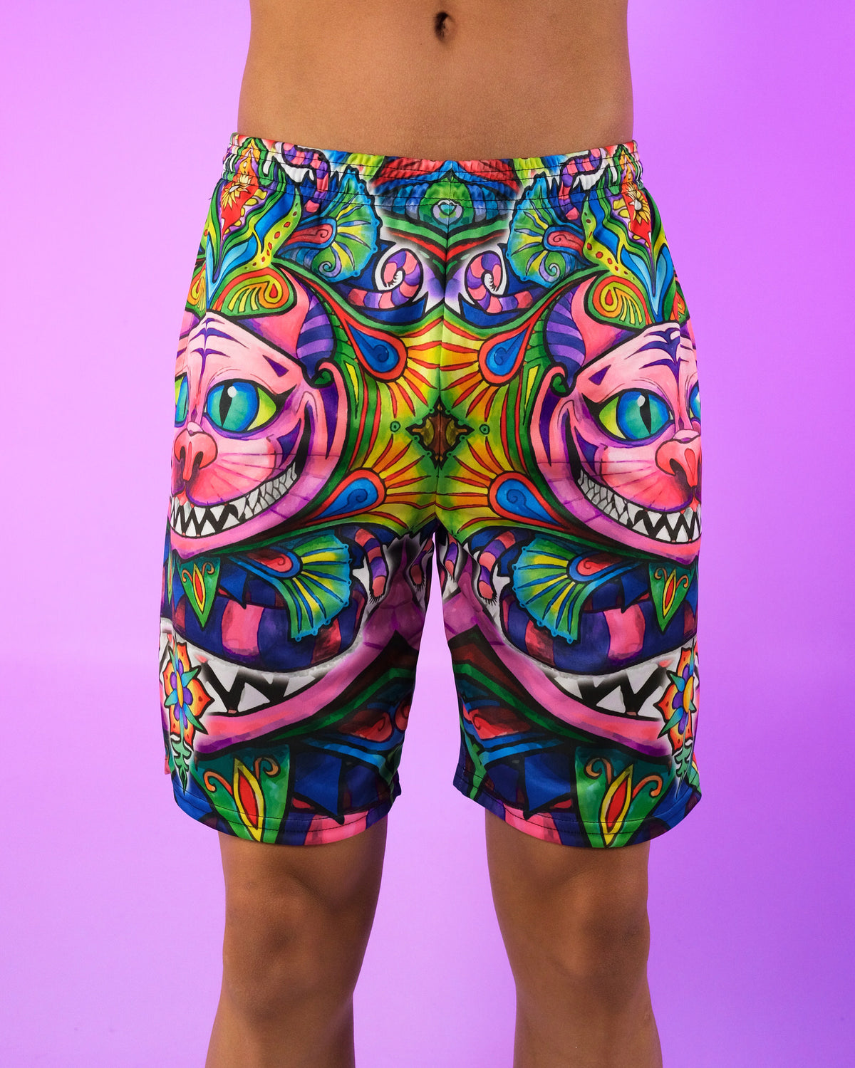 CHESHIRE CAT SHORTS - Rave Wonderland