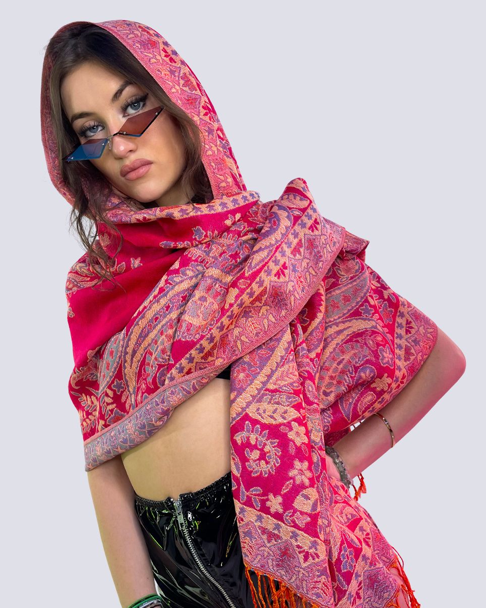 Classic Paisley Unisex Pashmina Scarf