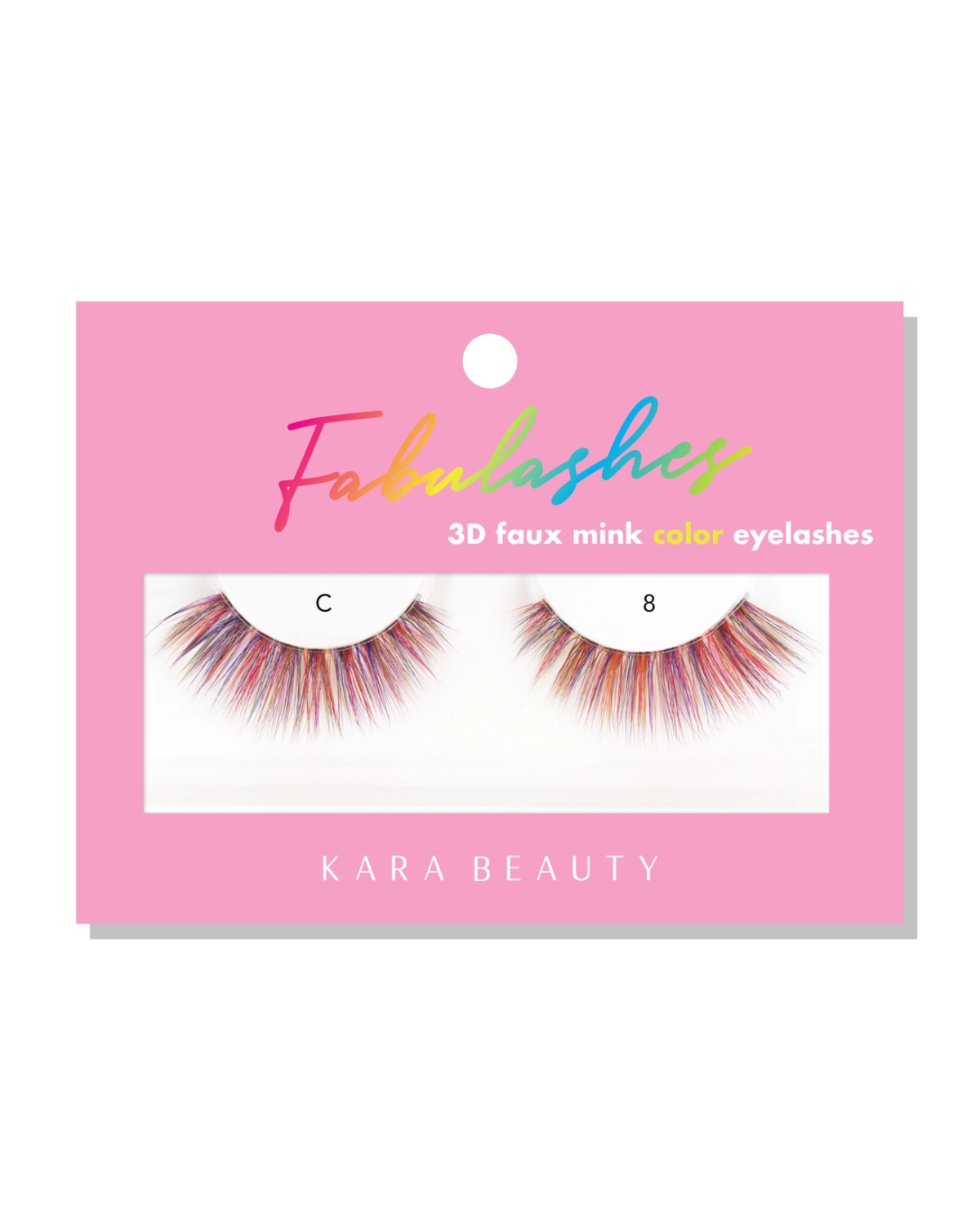 Rainbow Women's 3D Faux Mink Eyelashes